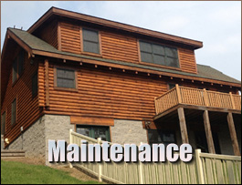  Roper, North Carolina Log Home Maintenance